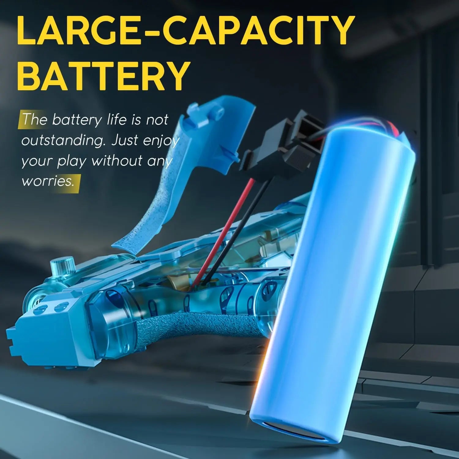 Ultimate water gun battle! Automatic spray, 320cc large capacity, range up to 32 feet